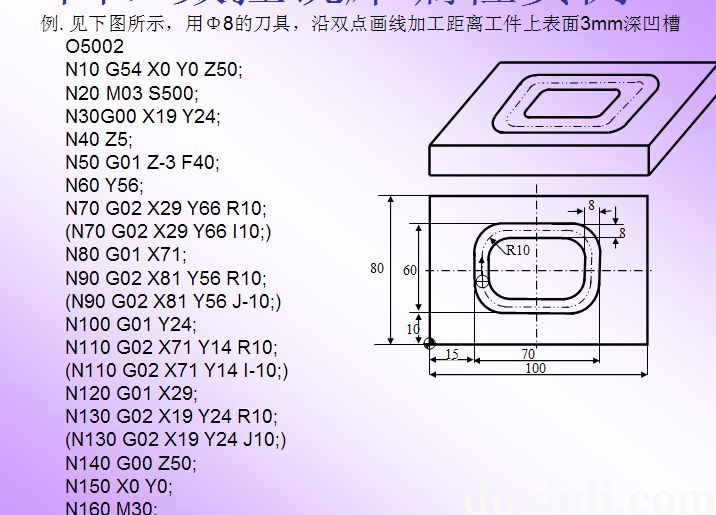 加工中心G代码 加工中心G代码